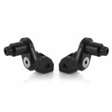 Rizoma PE772B Rizoma Eccesntric Footpeg Mount Kit Rider Adjust Black Pr Pe772B