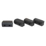 Caliber 23072-BK Caliber Bunk End Caps 2X4" Black 24/Pk 23072-Bk