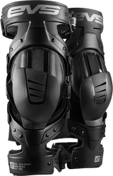 Evs AXISS-BK/GY-XP Evs Axis Sport Knee Brace Pair Black/Black/Grey Xl Axiss-Bk/Gy-Xp