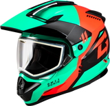 Gmax Gm-11S Ronin Snow Helmet Black/Aqua/Coral Sm A21151174