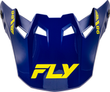 Fly Racing Formula Cc Objective Visor Navy/Yellow Md/Lg 73-4359