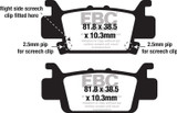 EBC FA704SV Ebc Brake Pads Fa704Sv Severe Duty Sv Series Fa704Sv