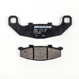 Braking Brake Pad Set Semi-Metallic 712Sm1