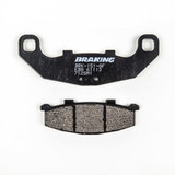 BRAKING 712SM1 Braking Brake Pad Set Semi-Metallic 712Sm1