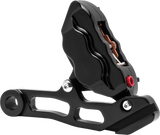 Hawg Halters Inc RKSTAB500 Hawg Halters Inc 4 Pist Rear Caliper Kit Black St 84-99 Rkstab500