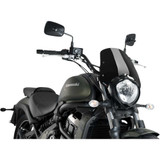 PUIG HI-TECH PARTS 3175N Puig Hi-Tech Parts New Generation Windscreen - 12-1/4" - Black - Vulcan 3175N