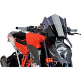 Puig Hi-Tech Parts New Generation Windscreen - 16-1/2" - Dark Smoke - Ktm 1290 7014F
