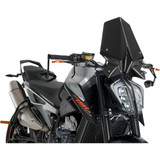 Puig Hi-Tech Parts New Generation Windscreen - 16-1/4" - Black - Ktm 9668N