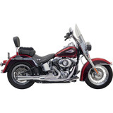 Bassani Xhaust Mega Power Exhaust - Chrome - Short - Fxs/Fls 1S12R Bassani Xhaust Mega Power Exhaust - Chrome - Short - Fxs/Fls 1S12R