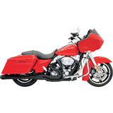 BASSANI XHAUST FLH767B Bassani Xhaust Megapower 2:1 Exhaust - 1-3/4" To 1-7/8" To 2" - Black Flh-767B