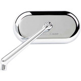 ARLEN NESS 13171 Arlen Ness Mirror - Side View - Oval - Chrome - Left 13-171