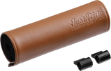 Zeta Handlebar Bar Pad Leather 165Mm Brown Ze47-9511 Zeta Handlebar Bar Pad Leather 165Mm Brown Ze47-9511