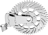 Hawg Halters Inc Sprocket Brake Kit 51T L/H Chrome Rksblcc351