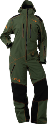 Dsg Spectrum 2.0 Monosuit Black/Forest Green Sm 519873