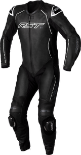 Rst S1 Ce Suit Blk/Blk/Whi Leather 4Xl 102987Whi-52