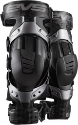 Evs AXISP-GRY-MP Evs Axis Pro Knee Brace Pair Black/Grey Md Axisp-Gry-Mp