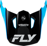 Fly Racing Kinetic Rally Helmet Visor Blue/Black/White Md/Lg 73-8682