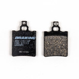 BRAKING 648SM1 Braking Brake Pad Set Semi-Metallic 648Sm1