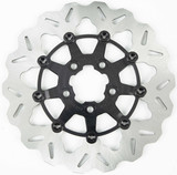 Gbrakes DF681CW-B Gbrakes Rotor 11.5" Floating Wave Rr Black Df681Cw-B