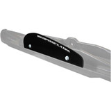 ROX SPEED FX 1GDRSL14K Rox Speed Fx Dorsal Plate - Black 1G-Drsl-14-K