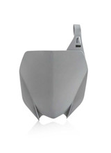 ACERBIS 2685860011 Acerbis Front Number Plate Grey 2685860011