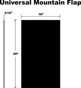 Pdp SF-UMFPB Pdp Mountain Snowflap Universal Black Sf-Umfpb