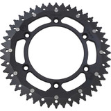 MOOSE RACING 12102104810X Moose Racing Dual Sprocket - Black - 48 Tooth 1210-210-48-10X