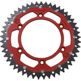 MOOSE RACING 12102104913X Moose Racing Dual Sprocket - Red - 49 Tooth 1210-210-49-13X