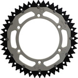 MOOSE RACING 12102514811X Moose Racing Dual Sprocket - Silver - 48 Tooth 1210-251-48-11X