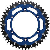 MOOSE RACING 12102514812X Moose Racing Dual Sprocket - Blue - 48 Tooth 1210-251-48-12X