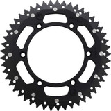 MOOSE RACING 12102514910X Moose Racing Dual Sprocket - Black - 49 Tooth 1210-251-49-10X