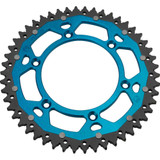 MOOSE RACING 12102515012X Moose Racing Dual Sprocket - Blue - 50 Tooth 1210-251-50-12X