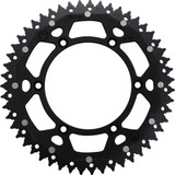 MOOSE RACING 12102515110X Moose Racing Dual Sprocket - Black - 51 Tooth 1210-251-51-10X