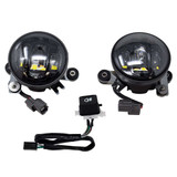 Pathfinder FG610BA Pathfinder Led Fog Light Kit Black Smoke Lens Hon Fg610Ba