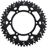MOOSE RACING 12108085110X Moose Racing Dual Sprocket - Black - 51 Tooth 1210-808-51-10X