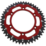 MOOSE RACING 12108974813X Moose Racing Dual Sprocket - Red - 48 Tooth 1210-897-48-13X