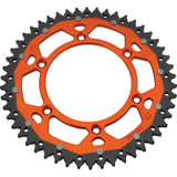 MOOSE RACING 12108975014X Moose Racing Dual Sprocket - Orange - 50 Tooth 1210-897-50-14X