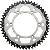 MOOSE RACING 12108975111X Moose Racing Dual Sprocket - Silver - 51 Tooth 1210-897-51-11X