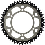 MOOSE RACING 12108975211X Moose Racing Dual Sprocket - Silver - 52 Tooth 1210-897-52-11X