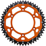 MOOSE RACING 12108975214X Moose Racing Dual Sprocket - Orange - 52 Tooth 1210-897-52-14X