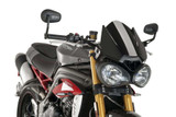 Puig Windscreen Naked New Gen Sport Black Tri 8929N