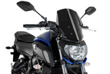 Puig Windscreen Naked New Gen Touring Black Yam 9667N