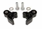 BURLY BRAND B28-279 Burly Brand Rear Lowering Blocks Blk Flt 97-01 B28-279