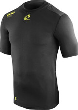 Evs Short Sleeve Tug Shirt Black Yl Tugtopss-Bk-Yl