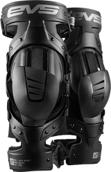 Evs Axis Sport Knee Brace Pair Black/Black/Grey Sm Axiss-Bk/Gy-Sp