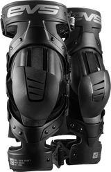 Evs AXISS-BK/GY-SP Evs Axis Sport Knee Brace Pair Black/Black/Grey Sm Axiss-Bk/Gy-Sp