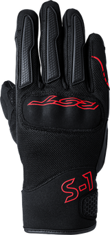 Rst 103182RED-08 Rst S1 Mesh Ce Glove Black/Red Sm 103182Red-08