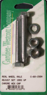 Gardnerwestcott C-80-150H Gardnerwestcott Rear Wheel Adjustment Bolts 93-07 Softail Models Rear C-80-150H