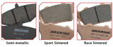 BRAKING 764SM1 Braking Brake Pad Set Semi-Metallic 764Sm1