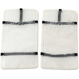 MOOSE RACING HPRMUDCRF2504TM Moose Racing Mud Radiator Cover - White - Honda Hprmudcrf2504Tm